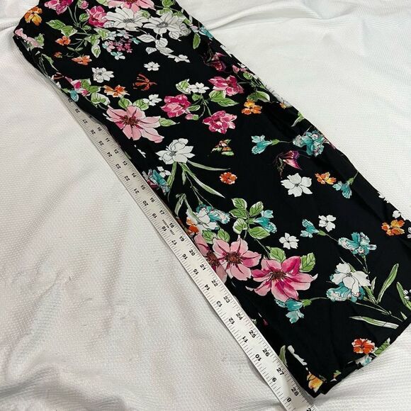 Love, Fire Black Floral Flutter Sleeve Jumpsuit - Picture 12 of 12